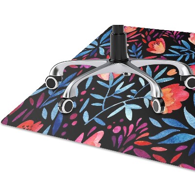 Tapis bureau Motif floral