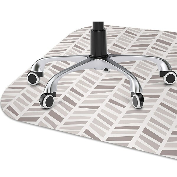 Tapis protection sol Géométrie à Herringbone