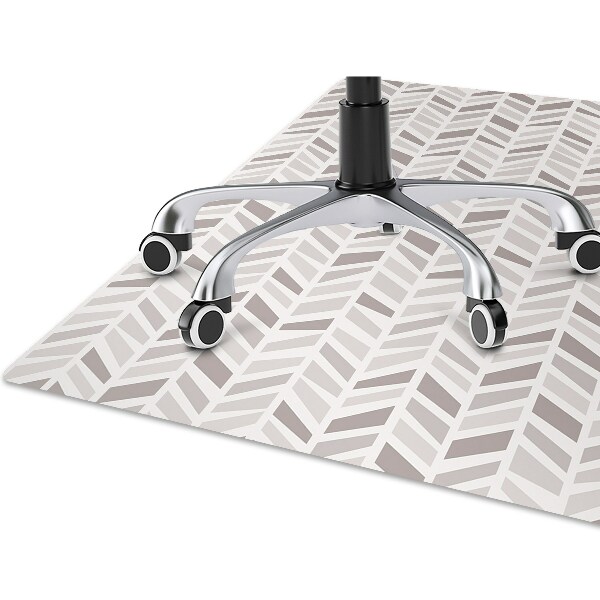 Tapis protection sol Géométrie à Herringbone