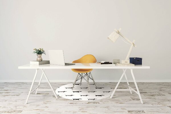 Tapis de chaise de bureau Teckel