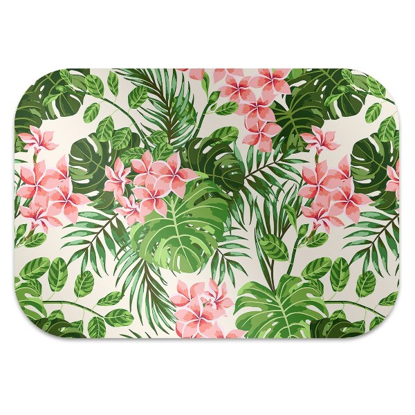 Tapis bureau Fleurs Hawaii