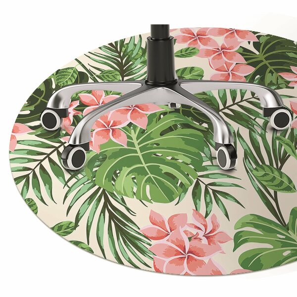 Tapis bureau Fleurs Hawaii