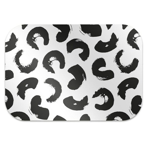 Tapis protection sol Coups de pinceau