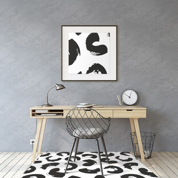 Tapis protection sol Coups de pinceau