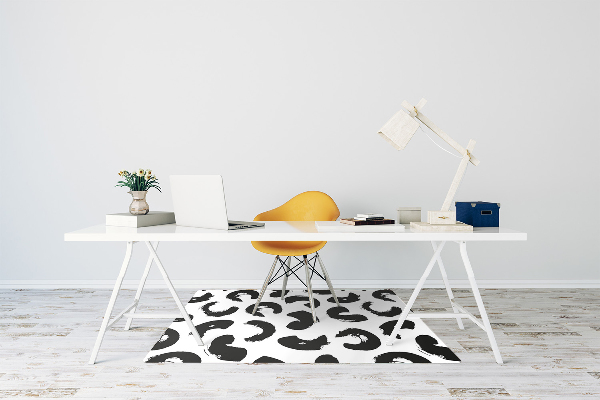 Tapis protection sol Coups de pinceau
