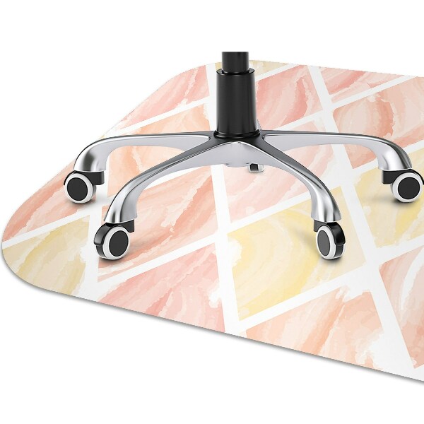 Tapis protège sol Forme de rubis