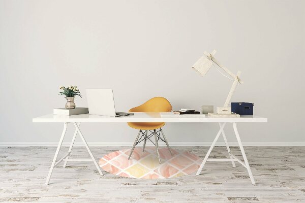 Tapis protège sol Forme de rubis