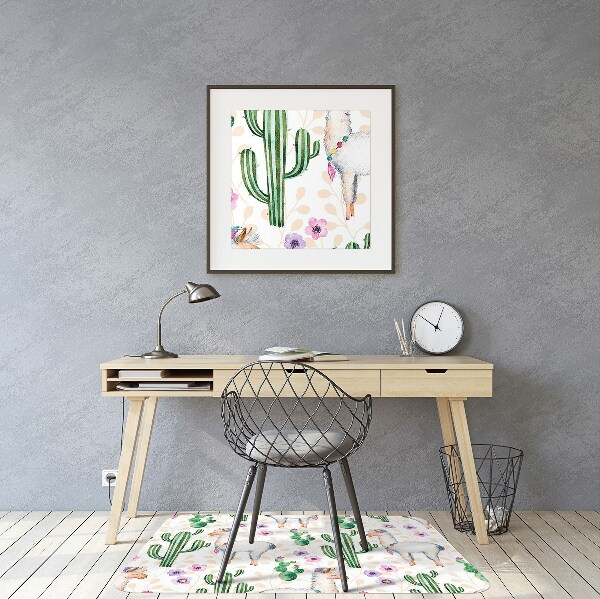 Tapis de chaise de bureau Lama
