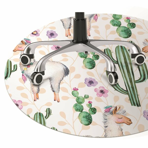 Tapis de chaise de bureau Lama