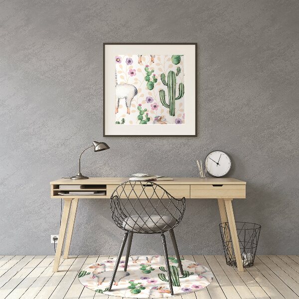 Tapis de chaise de bureau Lama