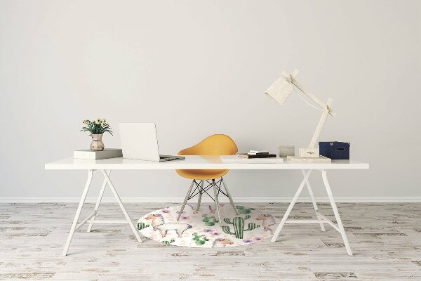 Tapis de chaise de bureau Lama