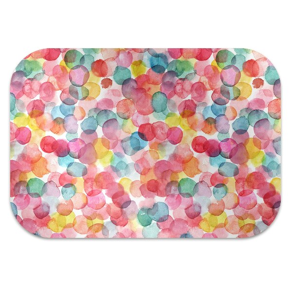Tapis protège sol Bulles colorées