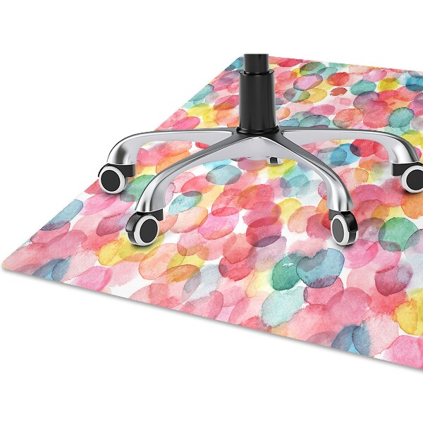Tapis protège sol Bulles colorées