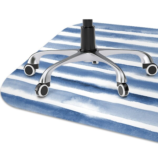 Tapis de chaise de bureau Ceintures aquarelles