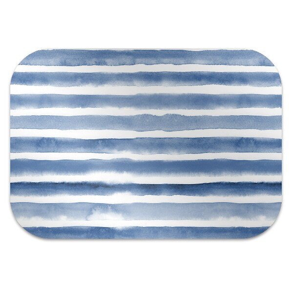 Tapis de chaise de bureau Ceintures aquarelles