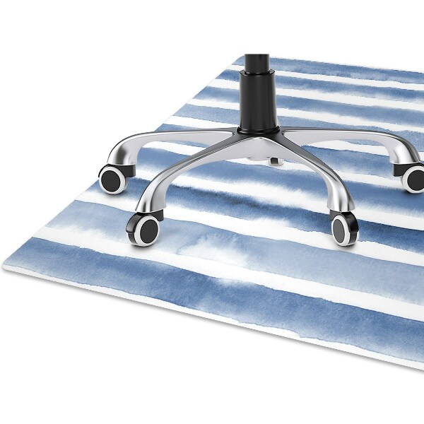 Tapis de chaise de bureau Ceintures aquarelles