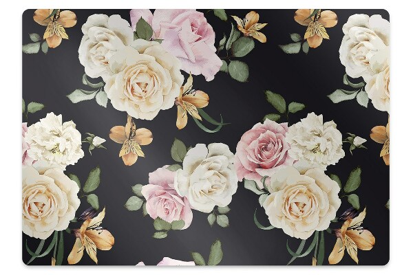 Tapis de chaise Roses vintage