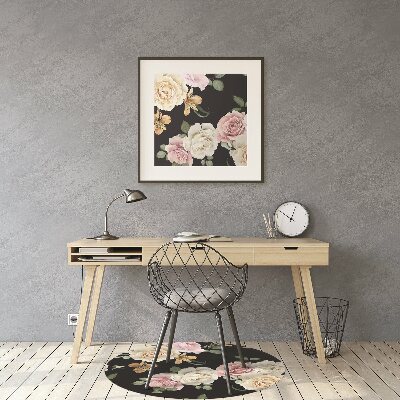 Tapis de chaise Roses vintage