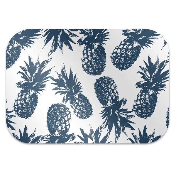 Tapis bureau Ananas gris