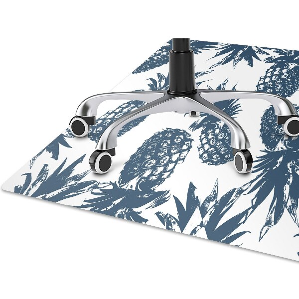 Tapis bureau Ananas gris