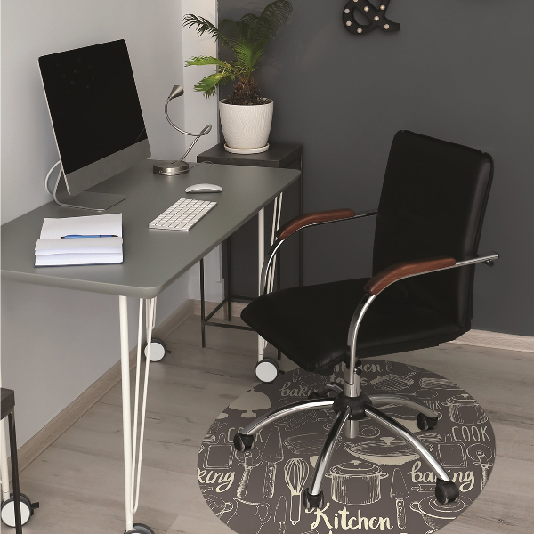 Tapis pour chaise de bureau Outils de cuisine