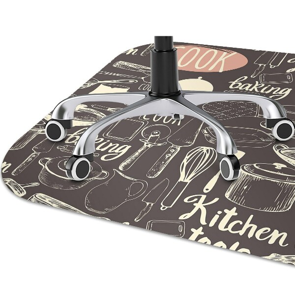 Tapis pour chaise de bureau Outils de cuisine