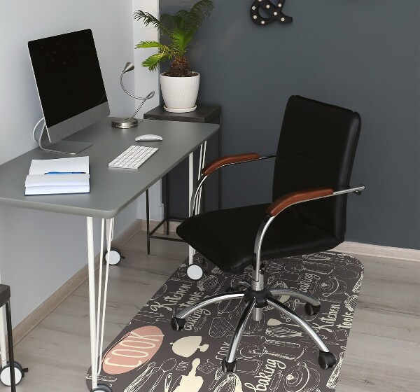 Tapis pour chaise de bureau Outils de cuisine