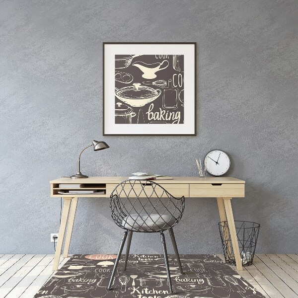 Tapis pour chaise de bureau Outils de cuisine