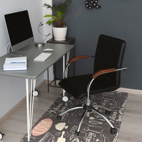 Tapis pour chaise de bureau Outils de cuisine