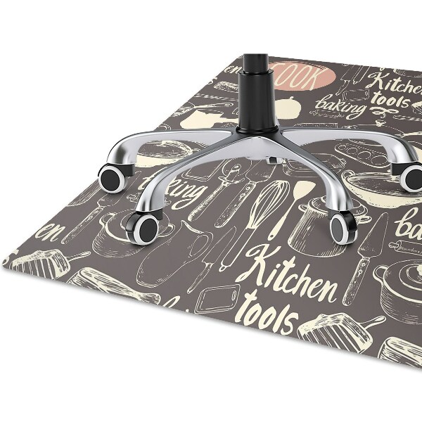 Tapis pour chaise de bureau Outils de cuisine