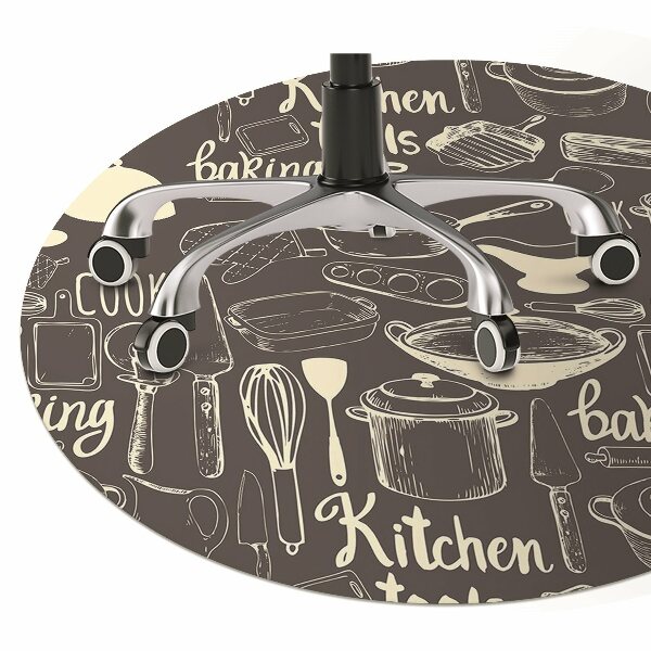 Tapis pour chaise de bureau Outils de cuisine