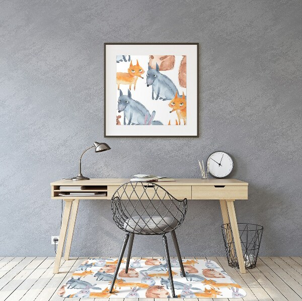 Tapis pour chaise de bureau Animaux domestiques