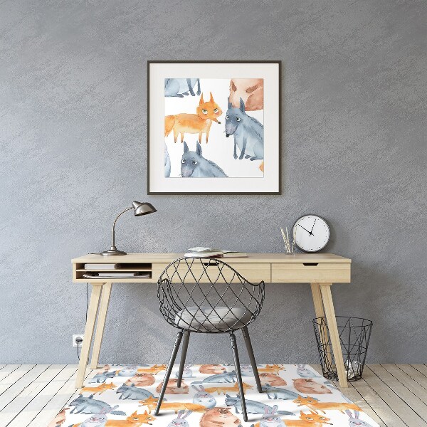 Tapis pour chaise de bureau Animaux domestiques