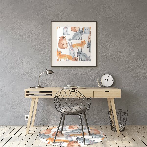 Tapis pour chaise de bureau Animaux domestiques