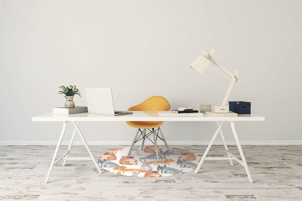 Tapis pour chaise de bureau Animaux domestiques