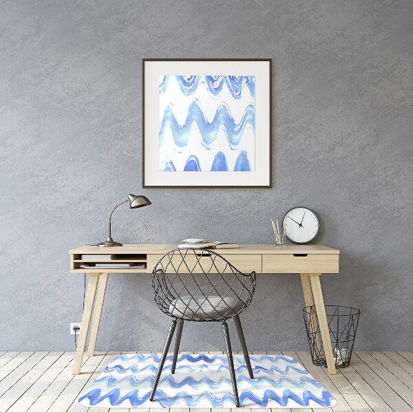 Tapis bureau Waves aquarelles