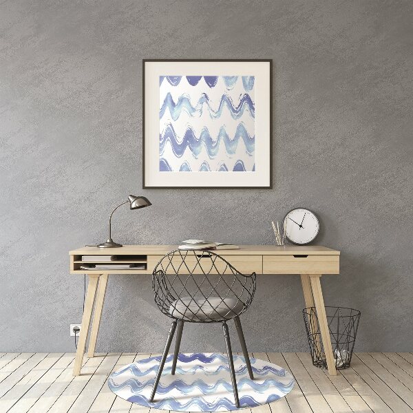Tapis bureau Waves aquarelles
