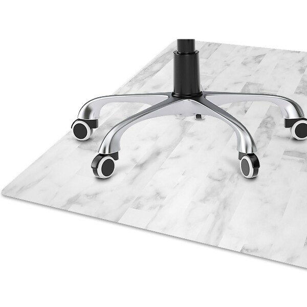 Tapis de chaise de bureau Marbre