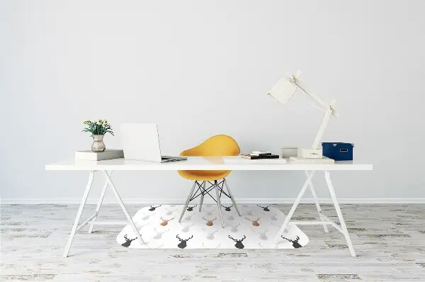 Tapis bureau Tête de cerf