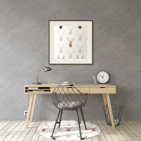 Tapis bureau Tête de cerf