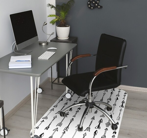 Tapis de chaise Coups géométriques