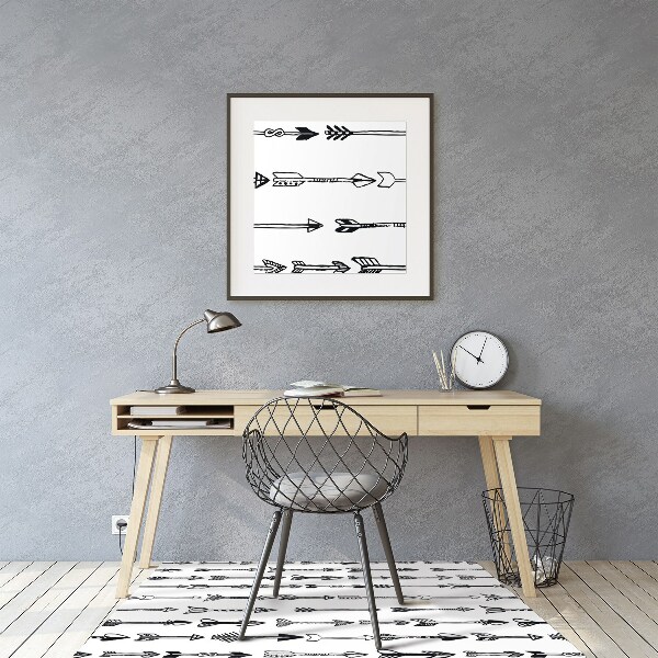 Tapis de chaise Coups géométriques