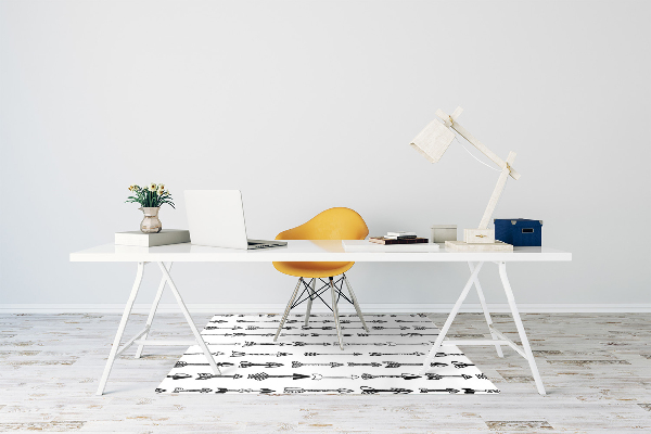 Tapis de chaise Coups géométriques
