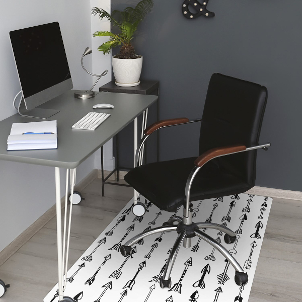 Tapis de chaise Coups géométriques