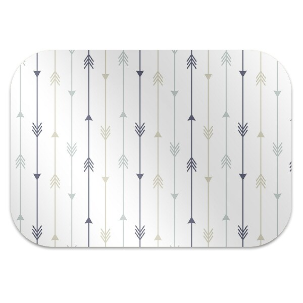 Tapis de chaise Coups géométriques