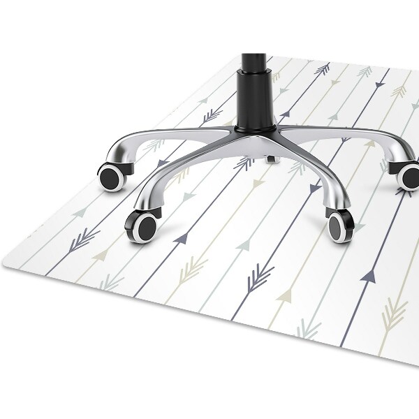 Tapis de chaise Coups géométriques