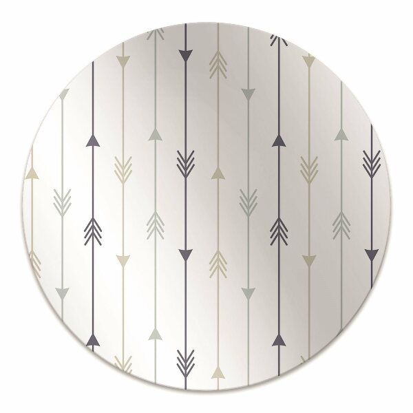 Tapis de chaise Coups géométriques