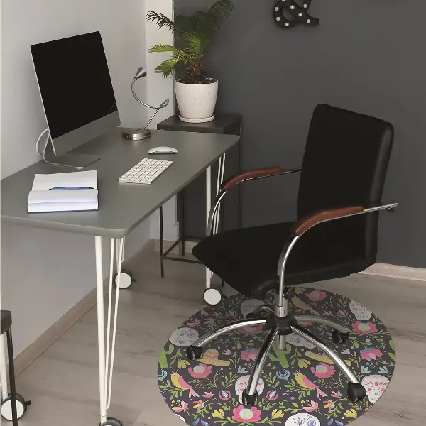 Tapis protection sol Motifs mexicains