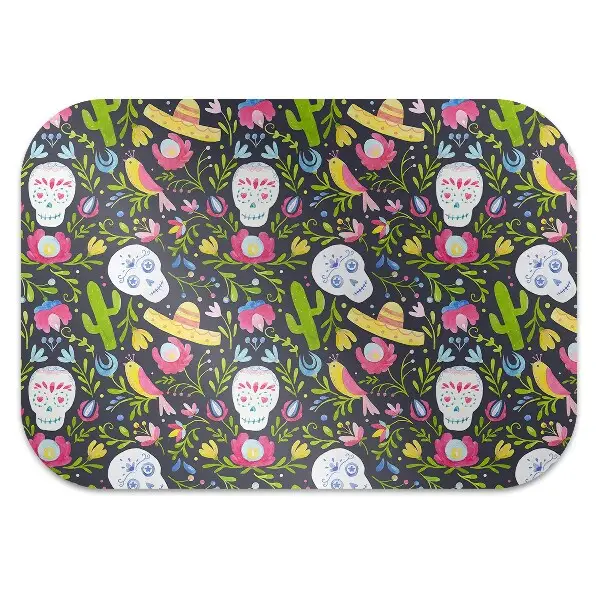 Tapis protection sol Motifs mexicains