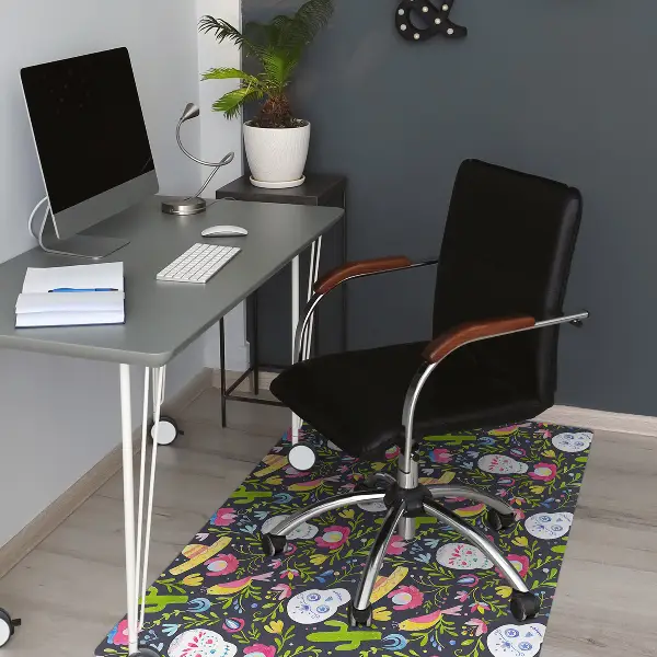 Tapis protection sol Motifs mexicains